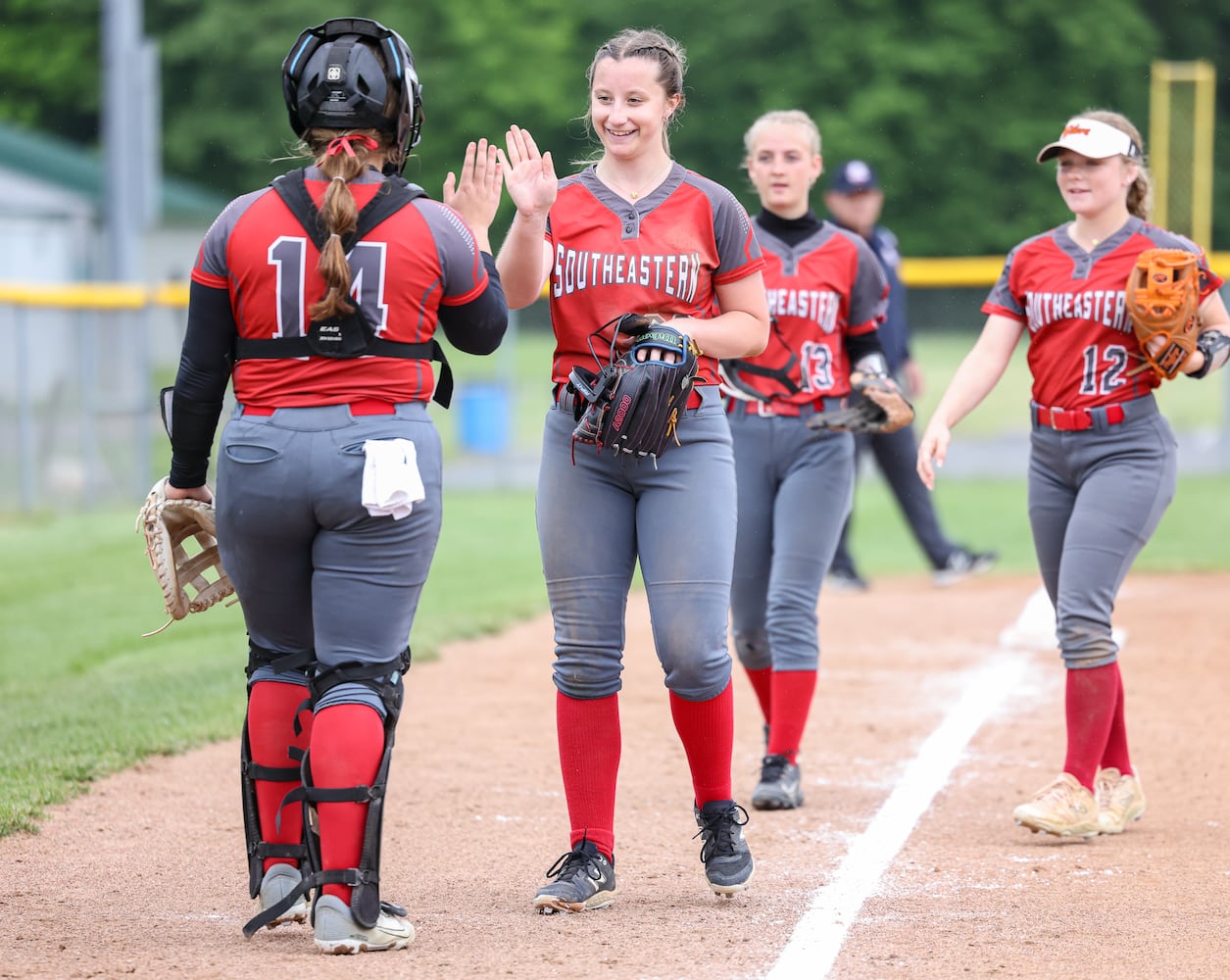 Southeastern Waynesfield-Goshen regional softball 052825 SNS