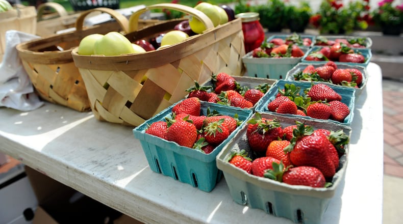 Hamilton’s Historic Farmers Market is among the many Dayton-area farmers markets offering fresh produce this summer. STAFF FILE PHOTO