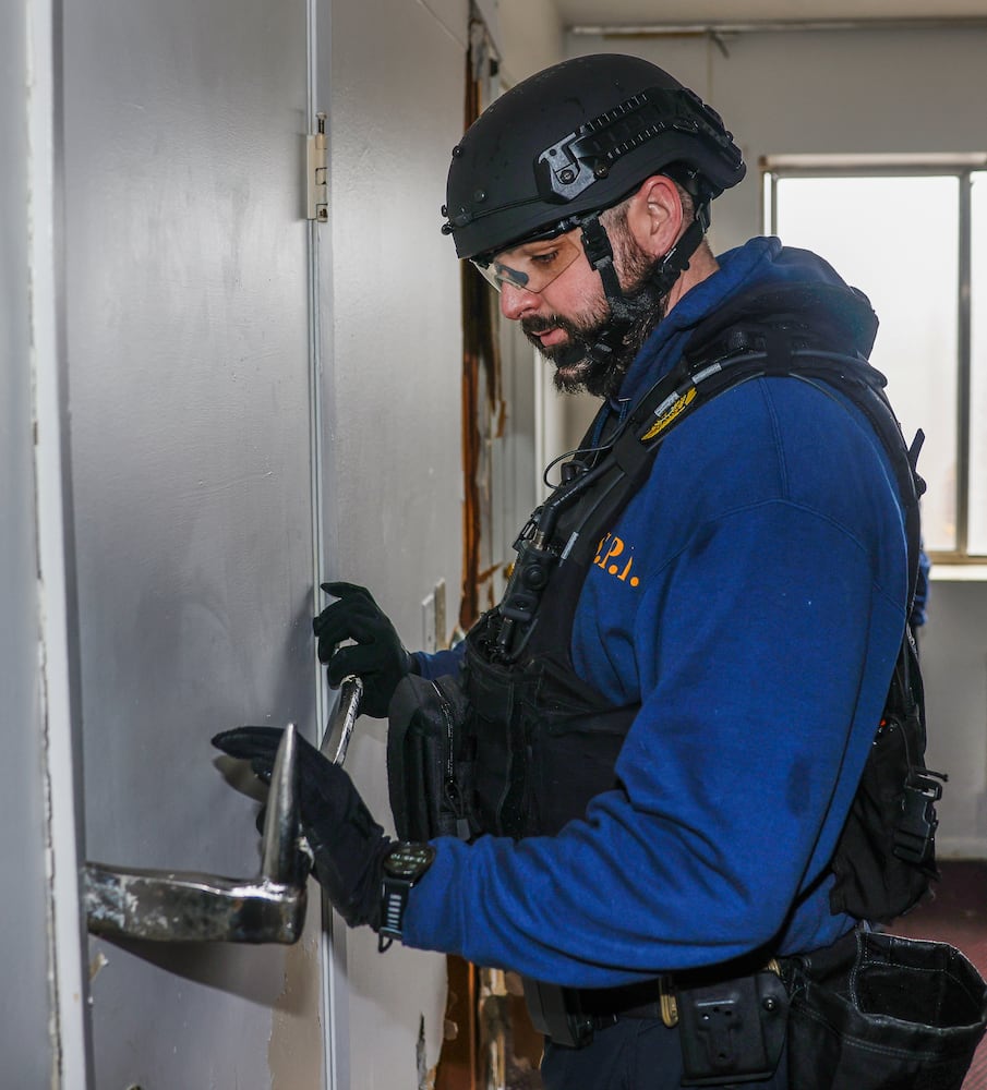 Police training at Executive Inn