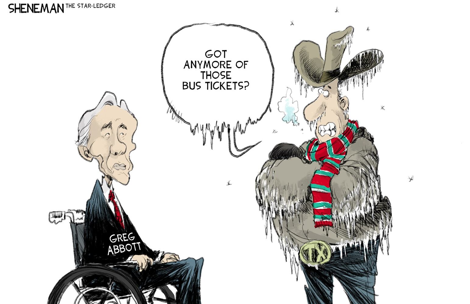 WEEK IN CARTOONS: New Year, Southwest, George Santos and more