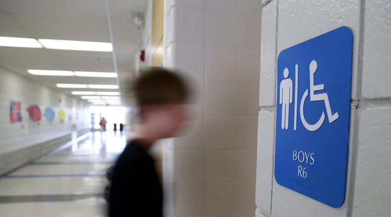 In the last 10 years, debate over transgender students' school bathroom use has led to a federal directive, then a state law, and now different bathroom models when schools are constructing new buildings. Bill Lackey/Staff