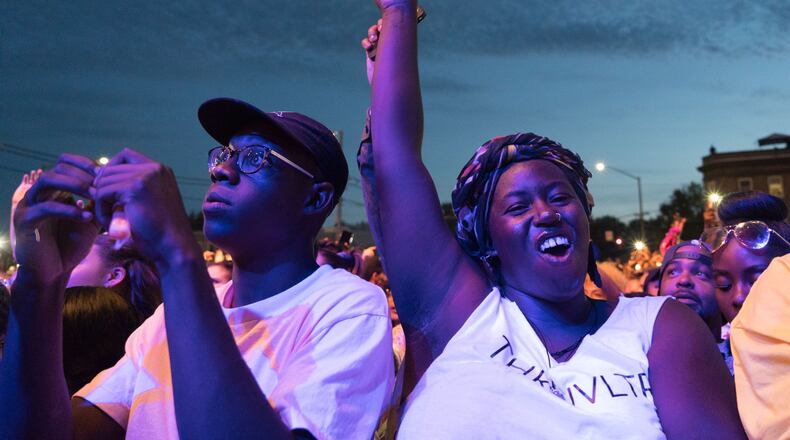 Dayton came together in the aftermath of the tragic Oregon District Mass shooting to shine. Gem City Shine, a historic event organized by resident celebrity Dave Chappelle, aimed to help support the victims families, help the community reclaim its beloved Oregon District and shine brightly once again. AMY POWELL/CONTRIBUTED PHOTO