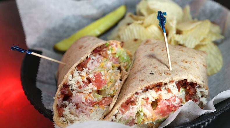 One of Station 1 wraps. Bill Lackey/Staff