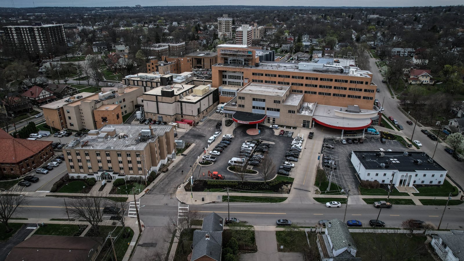 Kettering Health Dayton, known years ago as Grandview Hospital, is a part of Kettering Health, which is a large health network and employer of the Dayton region. JIM NOELKER/STAFF