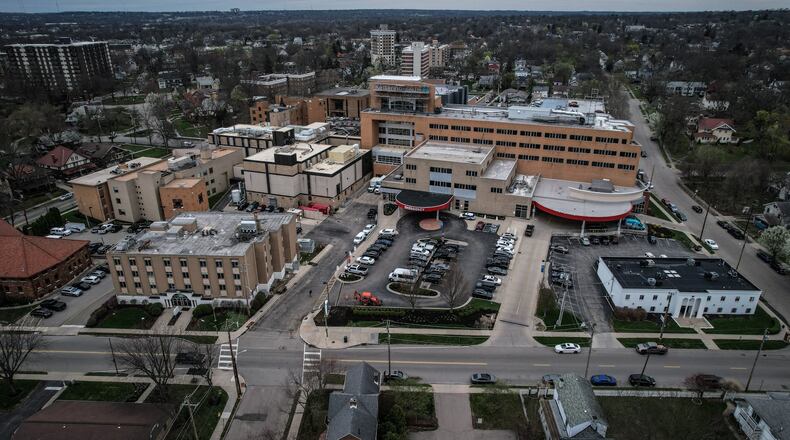 Kettering Health Dayton, previously known as Grandview Hospital, is a part of the Kettering Health hospital system, which is a large employer of the Dayton region. JIM NOELKER/STAFF