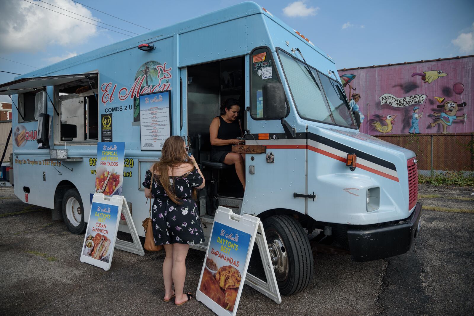 The Yellow Cab hosted another one of its monthly food truck rallies on Friday, July 19. Street food, live music and shopping at The Night Market are part of the fun. This month the trucks that attended were El Meson, Smokinbeebeeq, Greek Street Food Truck, The Wicked Lobstah, EAT, Cupzilla-Korean BBQ, Thai1On, Bella Sorella Pizza, Cheezy Creationz and Billie Gold Bubble Tea. TOM GILLIAM / CONTRIBUTING PHOTOGRAPHER