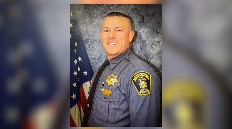 Clearcreek Twp. Officer Eric Ney.