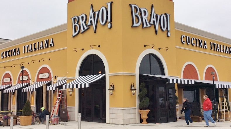 This BRAVO! Cucina Italiana restaurant at the Mall at Fairfield Commons in Beavercreek may reopen, according to a spokeswoman for the restaurant chain's new owners. MARK FISHER/STAFF