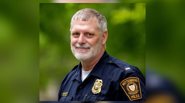 Wittenberg University announces the promotion of Campus Safety Director Lt. Lee McCartney to chief of police. CONTRIBUTED