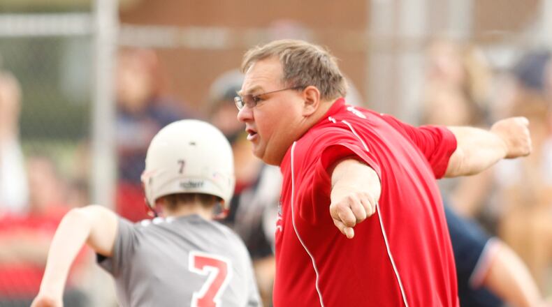 Southeastern softball coach Randy Delaney is in his 32nd season leading the Trojans. FILE PHOTO
