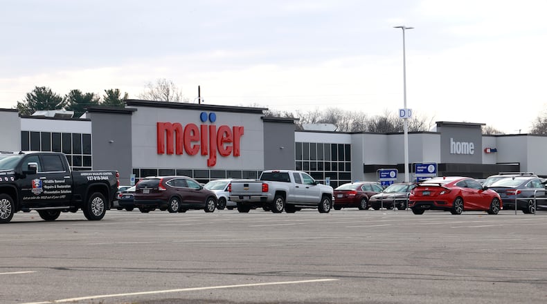 The Springfield Meijer store Wednesday, Dec. 4, 2024. BILL LACKEY/STAFF