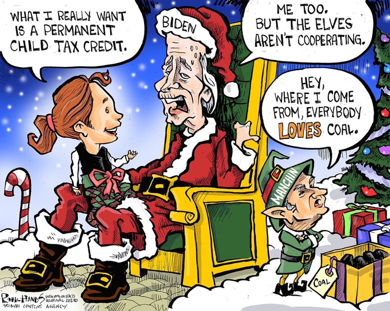 WEEK IN CARTOONS: COVID Christmas, deadly tornadoes, Joe Manchin and more