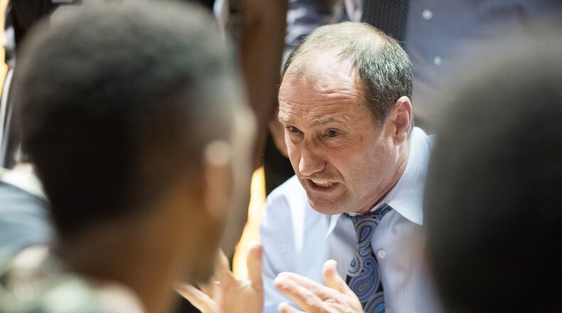 Wooster coach Steve Moore. Photo by Matt Dilyard, The College of Wooster.