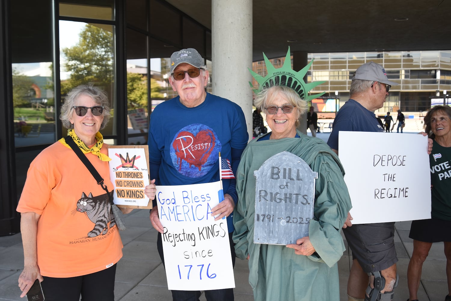 Springfield Oct. 18, 2025 "No Kings" rally