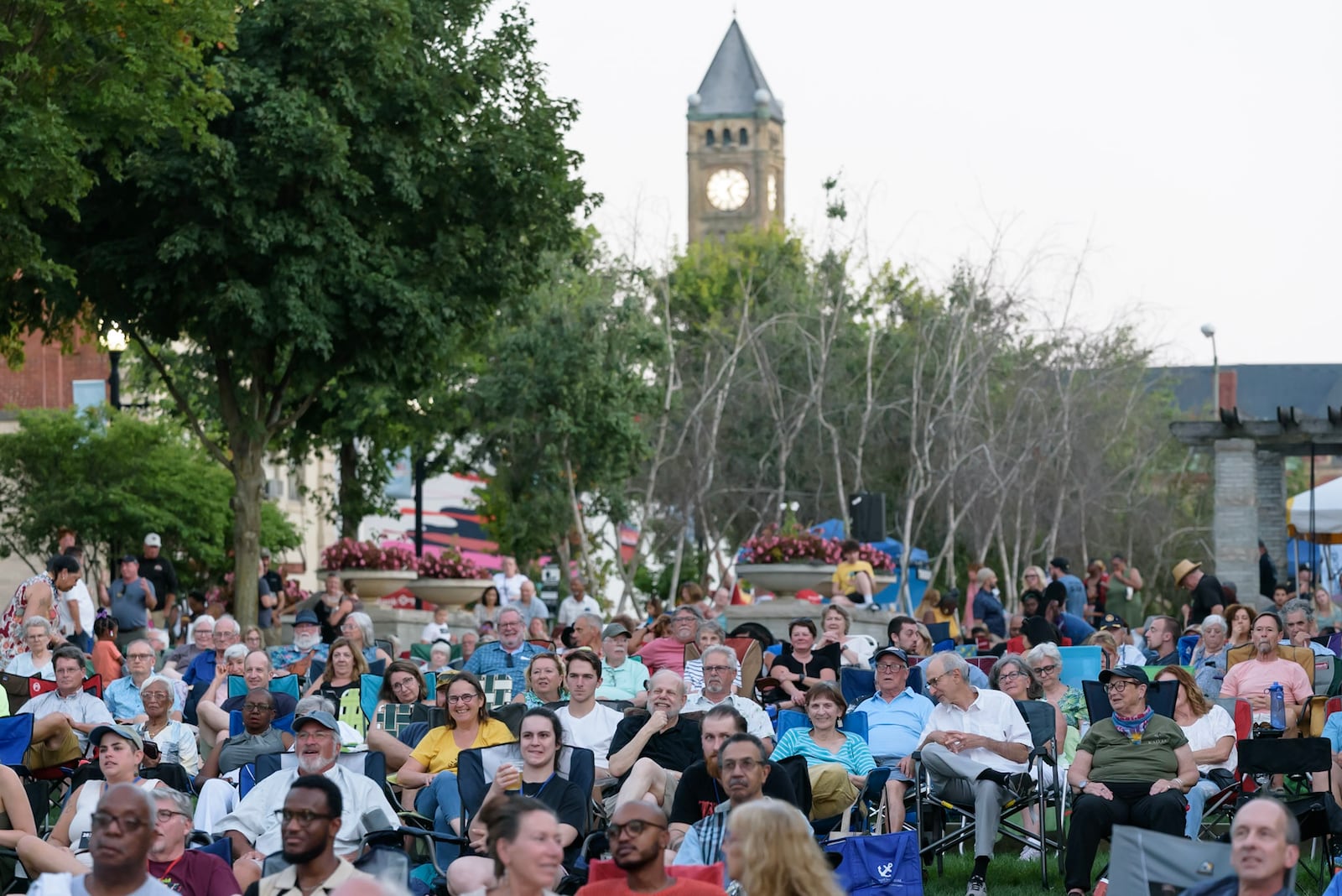 Attendees pictured during the fourth annual Springfield Jazz and Blues Fest held on Aug. 8-9, 2025. TOM GILLIAM / CONTRIBUTING PHOTOGRAPHER