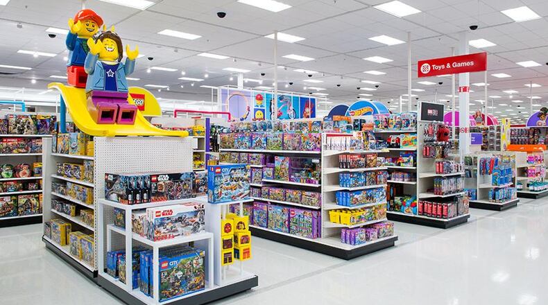 Target will add 250,000 square feet dedicated to toys in 500 stores. CONTRIBUTED