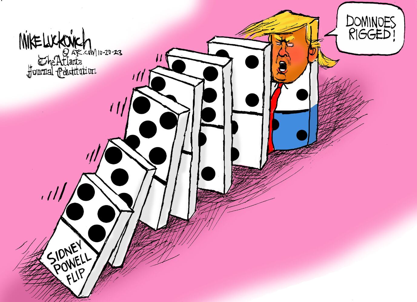 CARTOONS: Mike Luckovich, Oct. 23, 2023