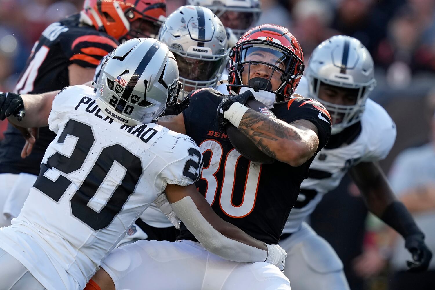 Raiders Bengals Football