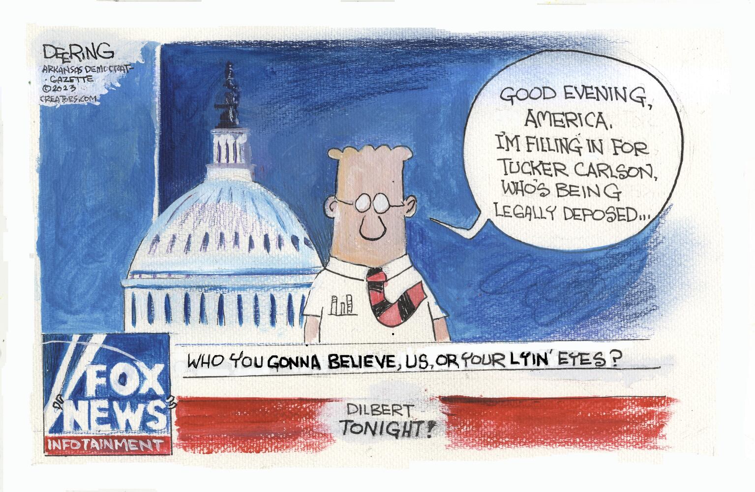 WEEK IN CARTOONS: Dilbert, Chicago mayor’s race, George Santos and more