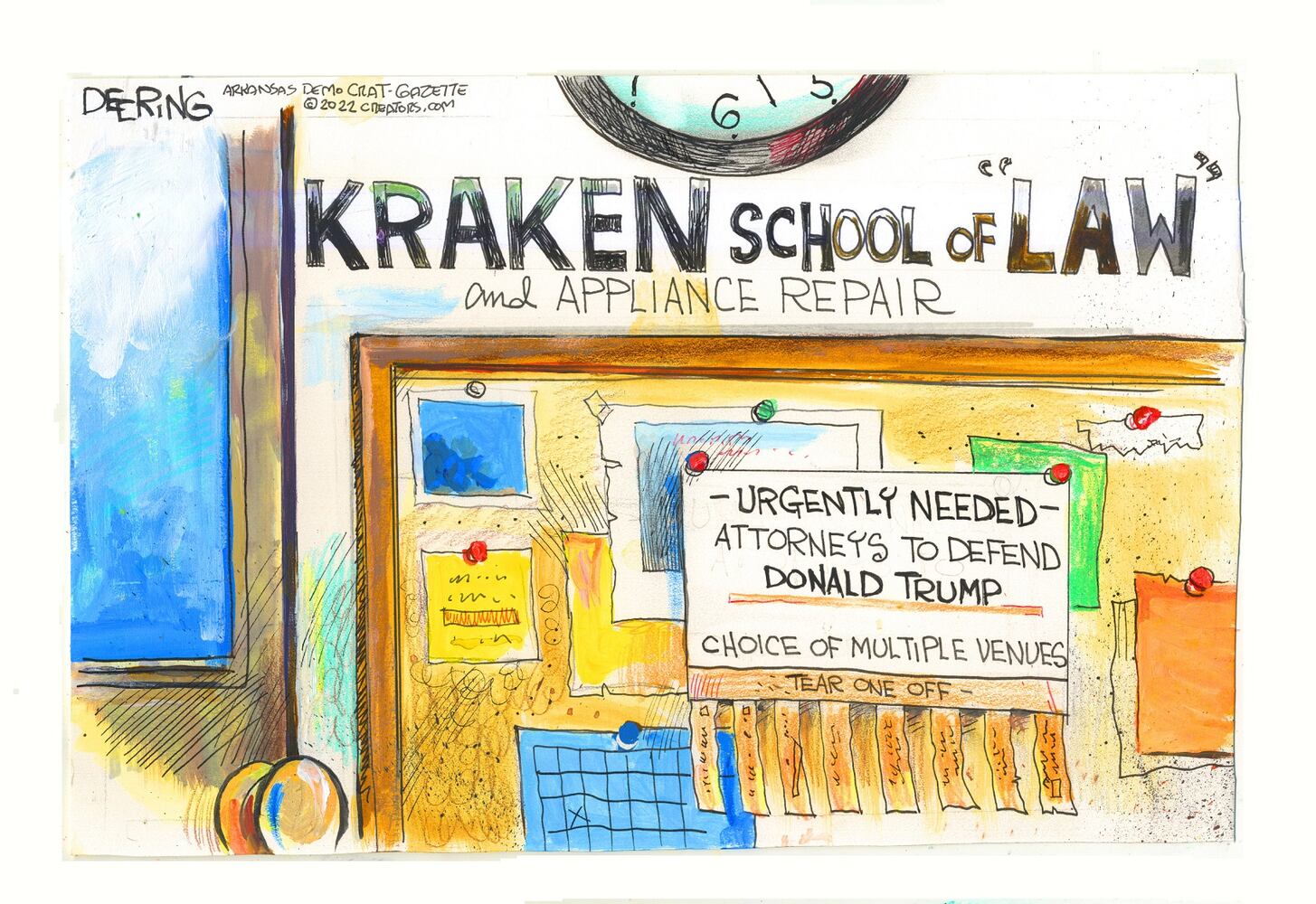 WEEK IN CARTOONS: Student loans, redacted affidavit, Fauci and more