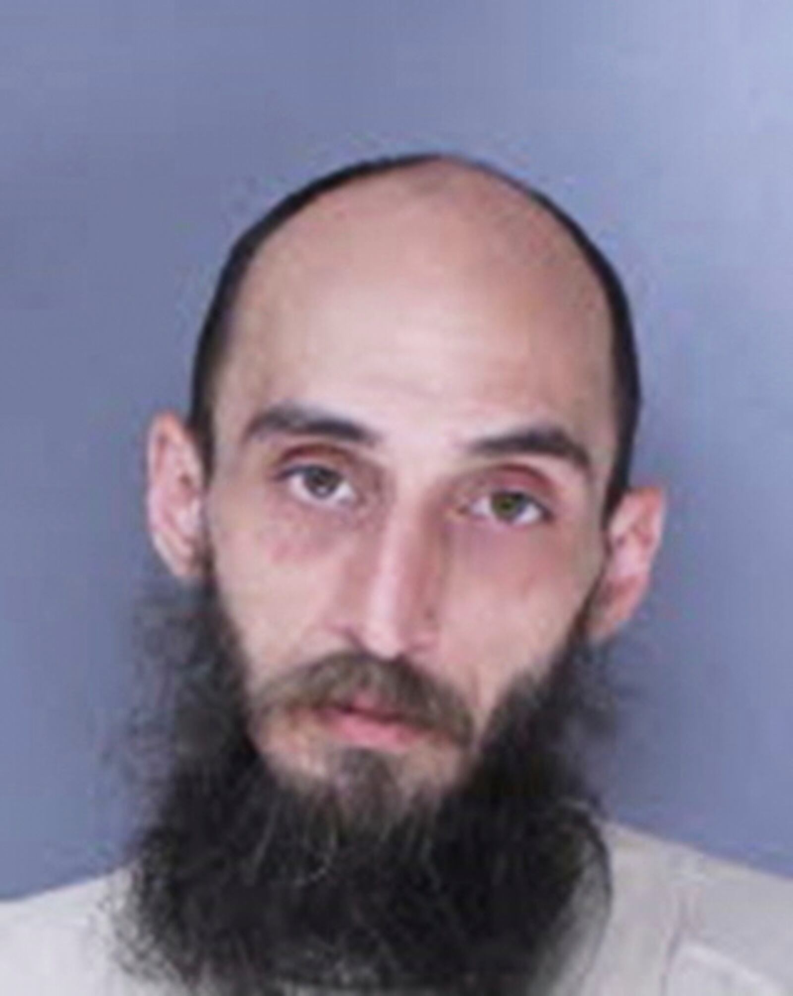 This photo April 14, 2025, provided by Pennsylvania Department of Corrections shows Cody Balmer, who is accused of breaking into the Pennsylvania Governors Mansion over the weekend and setting it on fire, in Camp Hill, Pa. (Pennsylvania Department of Corrections via AP)