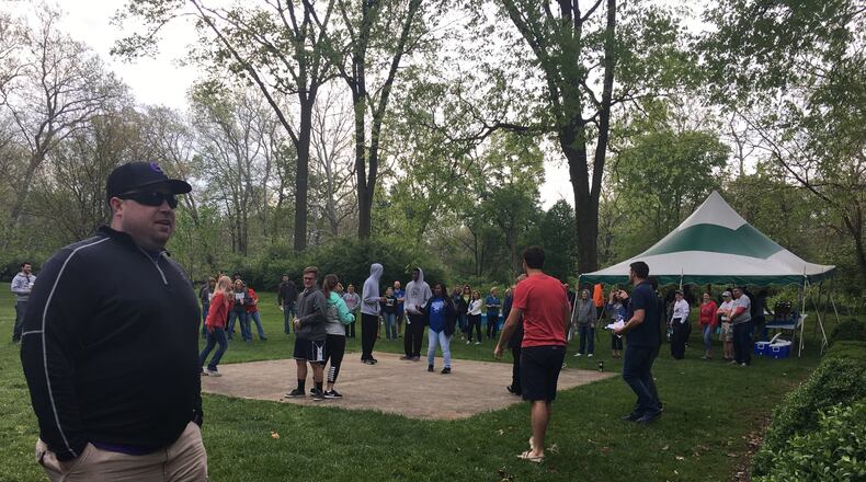 INITIAL CUTLINE: Volunteers gather for the 2nd Annual Clark County Service Day.