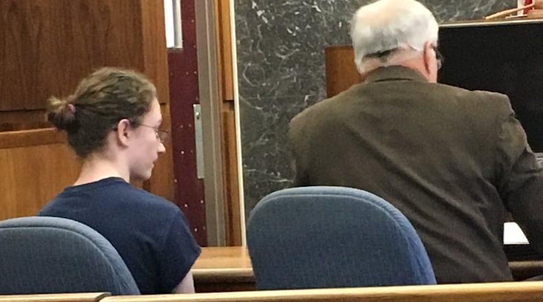 Donovan Nicholas appeared in Champaign County Court Tuesday. Sean Cudahy/Staff