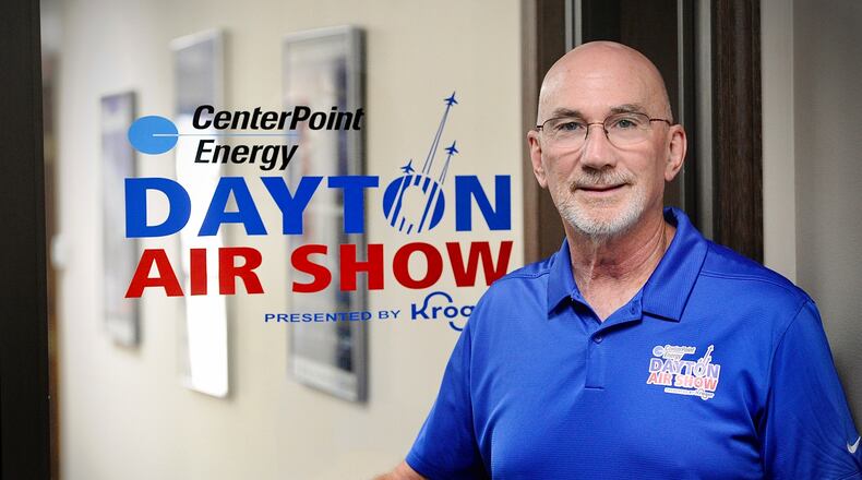 Dayton Air Show Safety Director, Mike Etter.  MARSHALL GORBY\STAFF