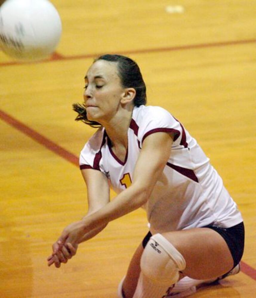 Northeastern vs. West Liberty-Salem volleyball