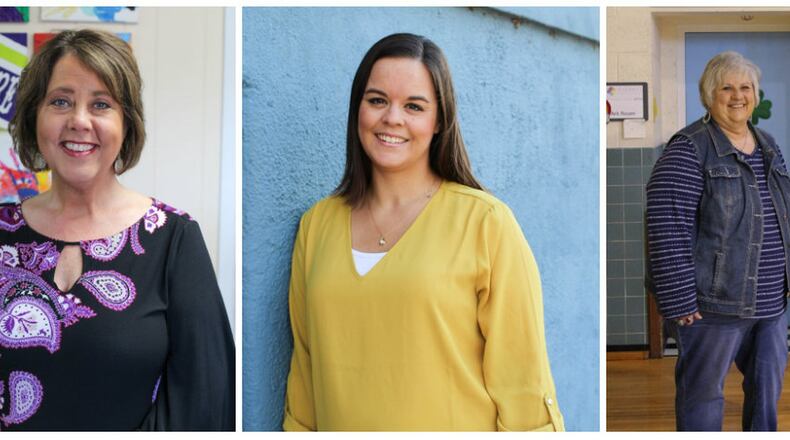 The Women’s Partnership Funds named four individuals ‘extraordinary women’ for their community service efforts in Clark County. From left to right: Paula Crew, Bridget Doane, Nancy Lutz, and Susie Rastatter.