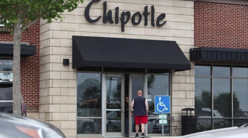 Almost 700 people have reported becoming sick after eating at the Powell, Ohio, Chipotle. DORAL CHENOWETH III/THE COLUMBUS DISPATCH