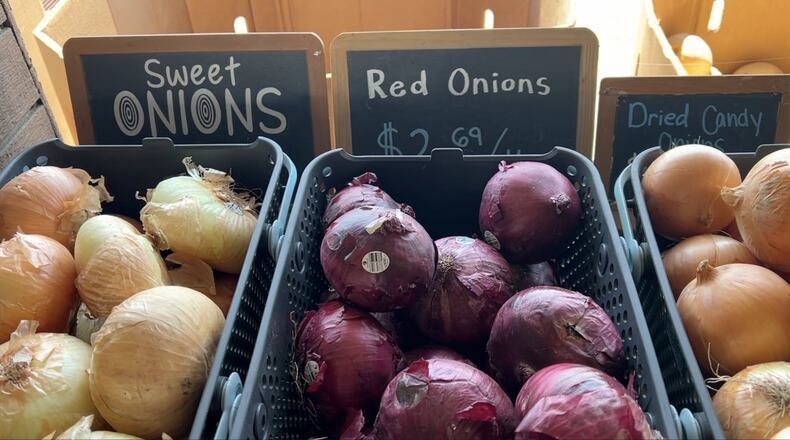 Produce at Burwinkel Farms in Ross Twp. WCPO