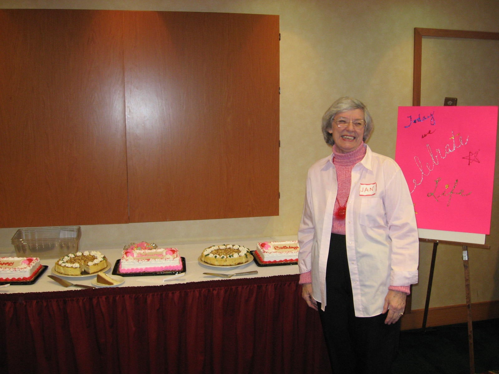 Jan Kushmaul of Springfield at her birthday celebration in 2009. PHOTO CONTRIBUTED BY FAMILY.