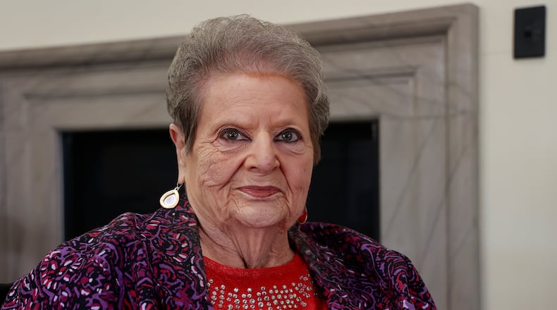 Ona Heath at the United Senior Services in Springfield Thursday, May 18, 2023. She shares her story about being scammed as a warning to others to be vigilant. BILL LACKEY/STAFF