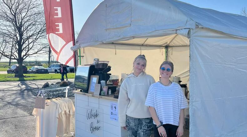 Childhood friends Aubree Keener and Evelyn Fields, who earlier this year opened Whisk 'n. Brew, a mobile food and beverage cart, will open a food and beverage trailer with sweets and specialty coffees. CONTRIBUTED
