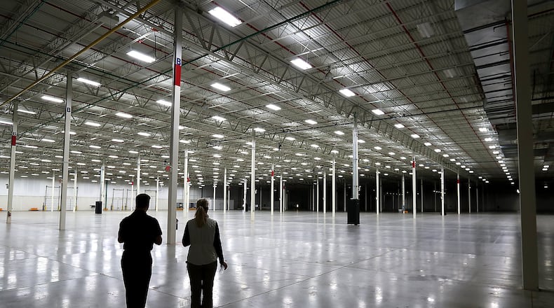 The Silflex company held an open house at the new 350,000 square foot facility on Titus Road. The company held an open house to allow the community to view the space before they invest over $200 million to covert the empty warehouse into a state of the art manufacturing facility. Bill Lackey/Staff