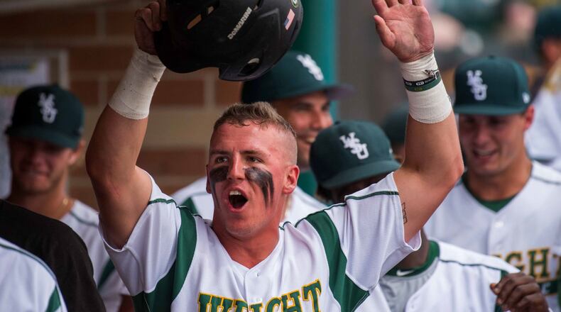 Wright State’s Peyton Burdick was selected today by the Miami Marlins in the third round of the MLB Draft. Joseph Craven/CONTRIBUTED