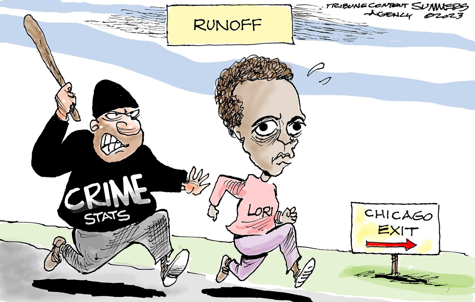 WEEK IN CARTOONS: Dilbert, Chicago mayor’s race, George Santos and more