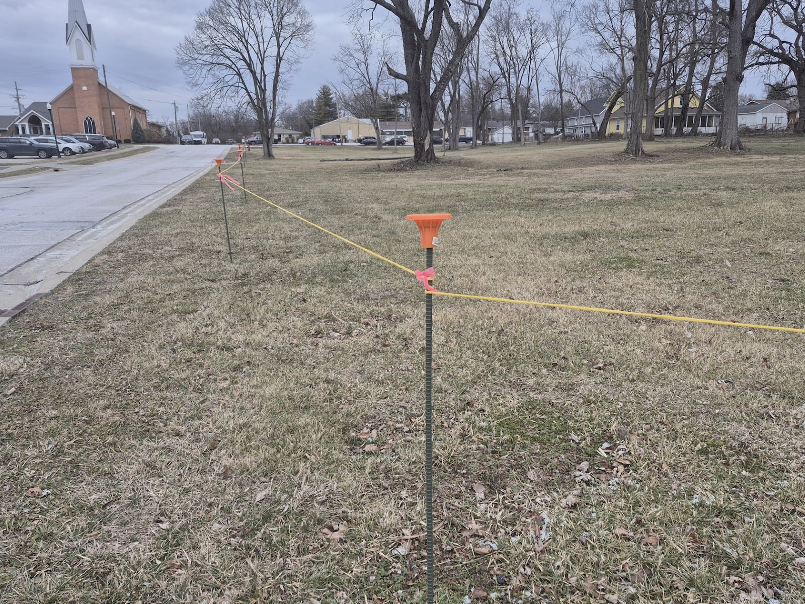 Springboro is proposing building new homes specifically for first-time homebuyers on land it purchased on East Street in the historic district. MICHAEL KURTZ / STAFF