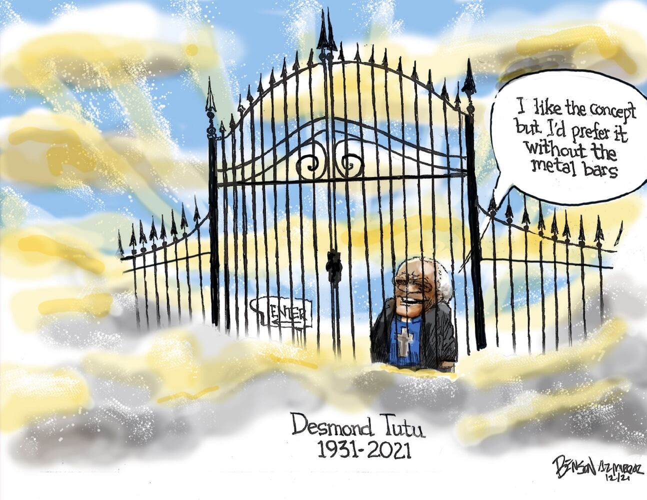 WEEK IN CARTOONS: Bidding goodbye to 2021, Betty White and more