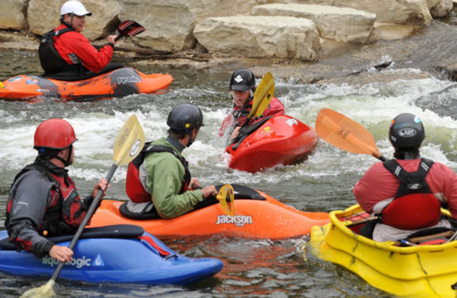 Whitewater park dedication