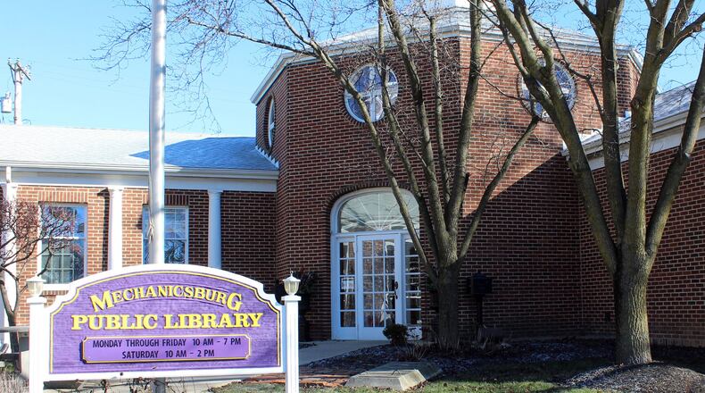 The Mechanicsburg Public Library is in the process of a community survey to see what the public likes or wants their library to be. JEFF GUERINI/STAFF