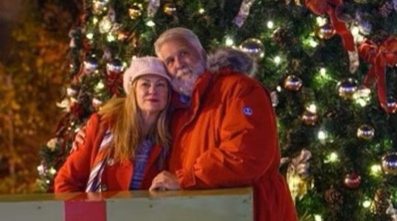 Marsha Dietlein, a native Springfielder and professional actress, will premiere her latest movie, the holiday-themed "St. Nick of Bethlehem," here on Saturday at the State Theater. Daniel Roebuck, pictured on the right, stars and co-wrote and co-directed the film.