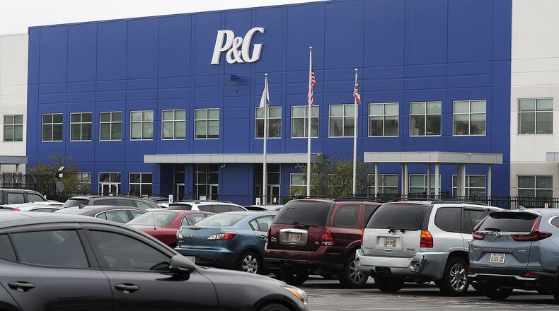 Procter & Gamble located at 1800 Union Airpark Blvd. near the Dayton International Airport. MARSHALL GORBY\STAFF