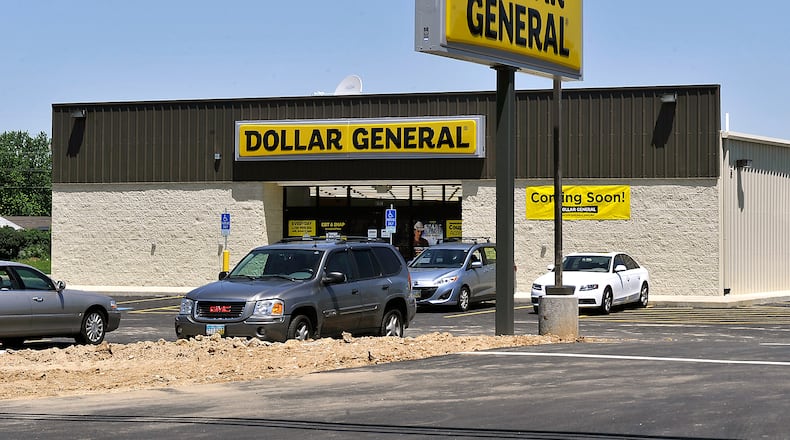 The Dollar General store at 1616 Moorefield Road in Clark County. The company has added and opened a new store at 1301 N. Main St. in Urbana. File/Bill Lackey/Staff