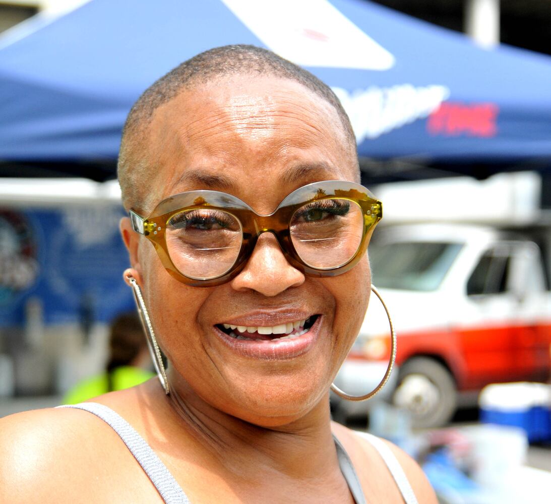 Did we spot you at the Dayton "Blues" Festival?