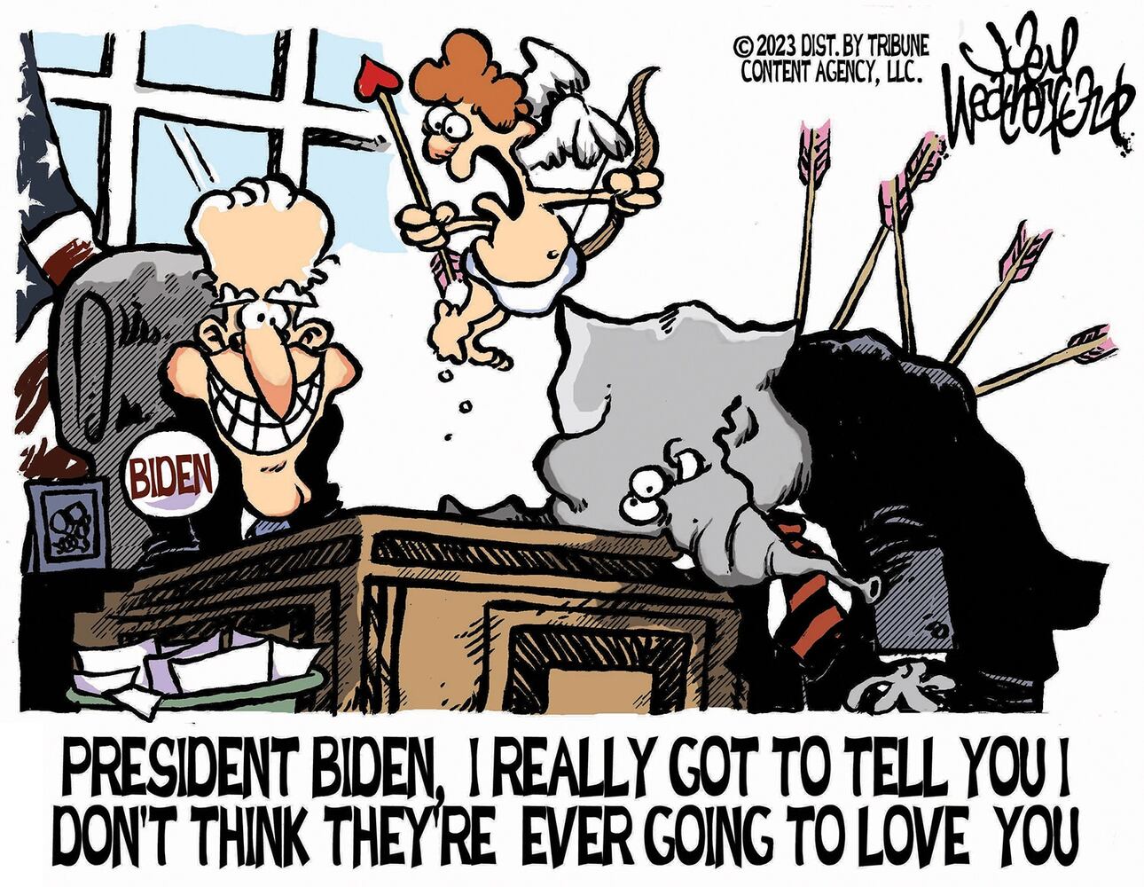 WEEK IN CARTOONS: Ohio derailment, unidentified flying objects and more