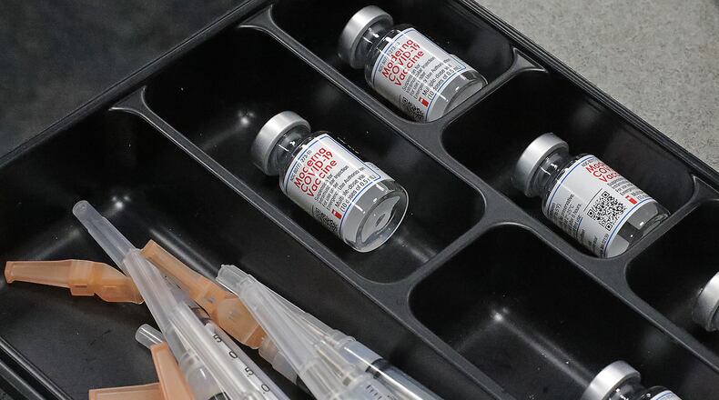 Frustration grows as interest in COVID-19 vaccine increases, but allocations to Clark and Champaign Counties tighten. BILL LACKEY/STAFF