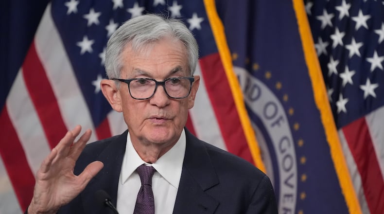 Federal Reserve Chair Jerome Powell speaks during a news conference Wednesday, March 18, 2026, in Washington. (AP Photo/Manuel Balce Ceneta)