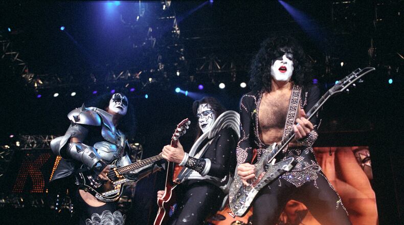 KISS is no stranger to Dayton. The hard rock band has previously performed at the Wright State University Nutter Center in 1992, '96, '98 and '00. They will be returning to the Nutter Center Aug. 22. Photos contributed by the Nutter Center.